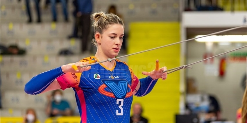 La schiacciatrice della Vero Volley Monza Magdalena Stysiak (3).