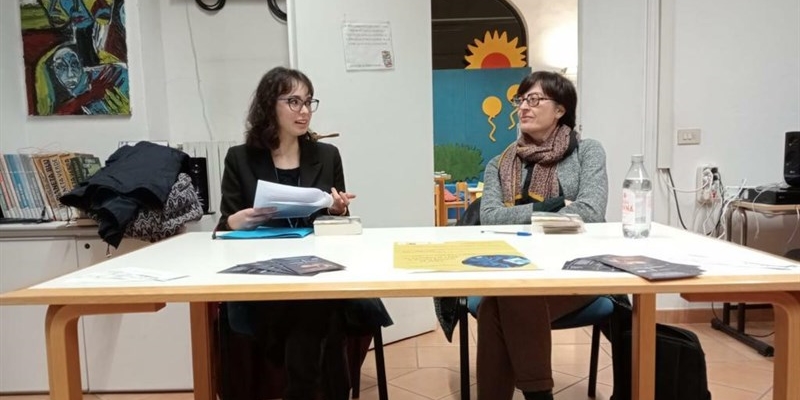 Simona Baldanzi con Caterina Tortoli