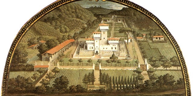 La famosa lunetta di Utens