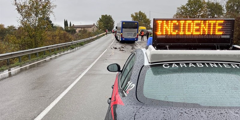 I Carabinieri sul posto
