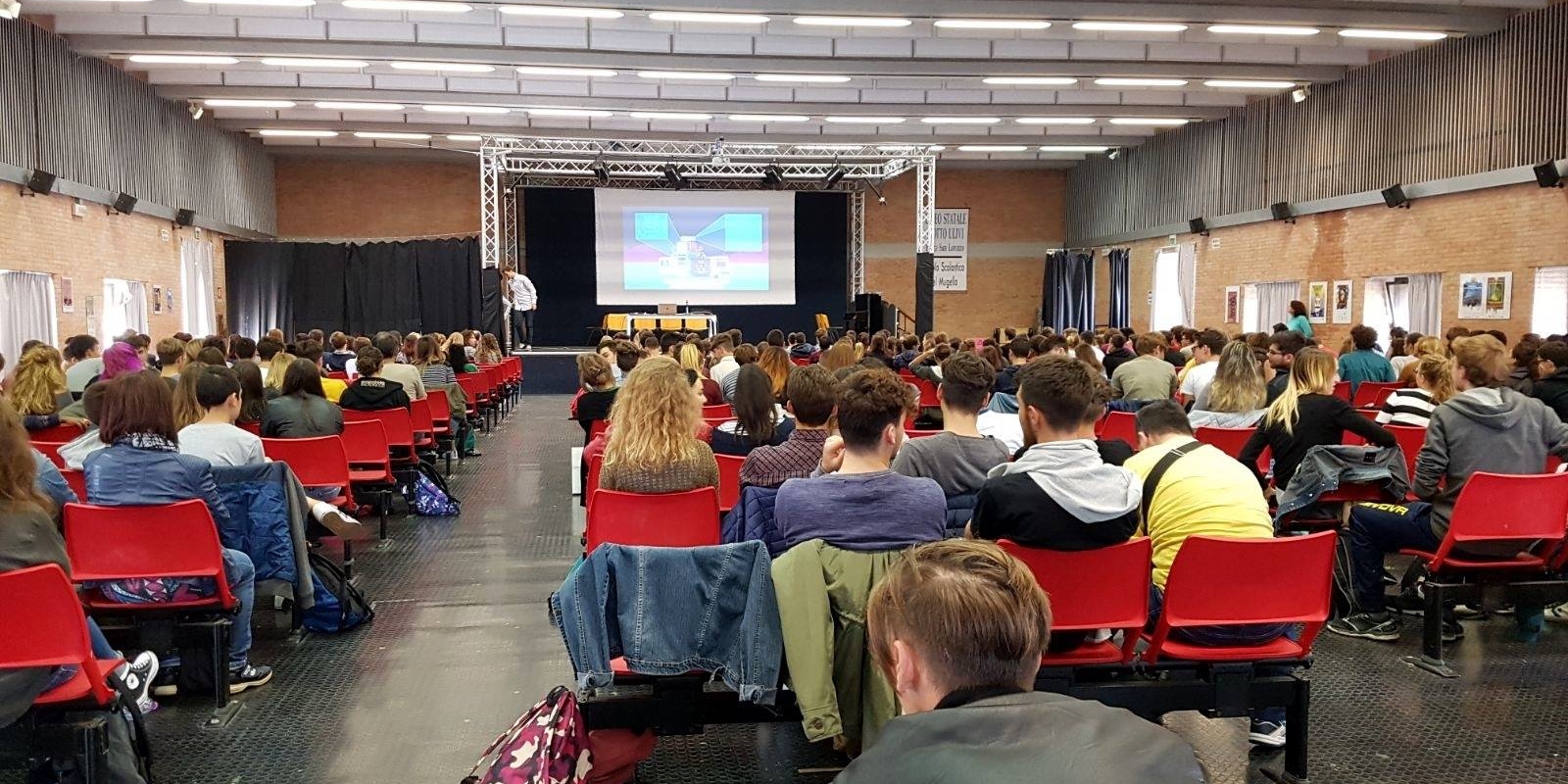 L’auditorium del Giotto Ulivi