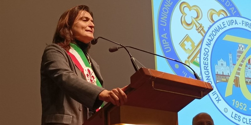 l'intervento della vice sindaca Bettini