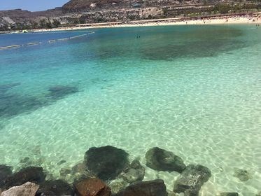 Una spiagga del sud di Gran Canaria