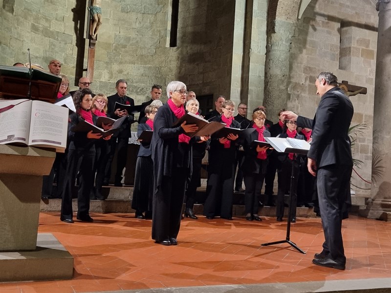 Un momento del concerto di venerdi 17 dicembre 2022      