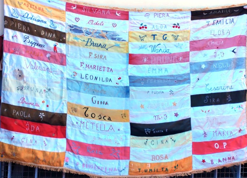 Marzo 49. La bandiera della pace delle donne di Contea