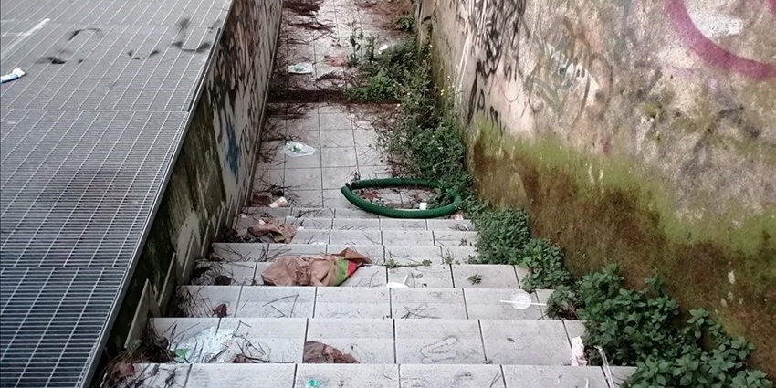 piazza Nannotti e il suo muro della vergogna