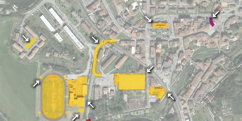 Gli interventi a Dicomano