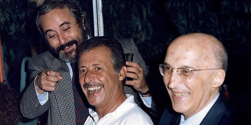 Giovanni Falcone, Paolo Borselllino e Antonino Caponnetto.