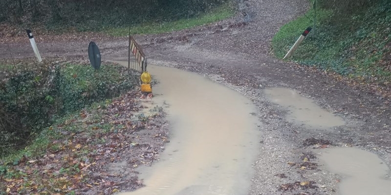 La strada di Bricciana