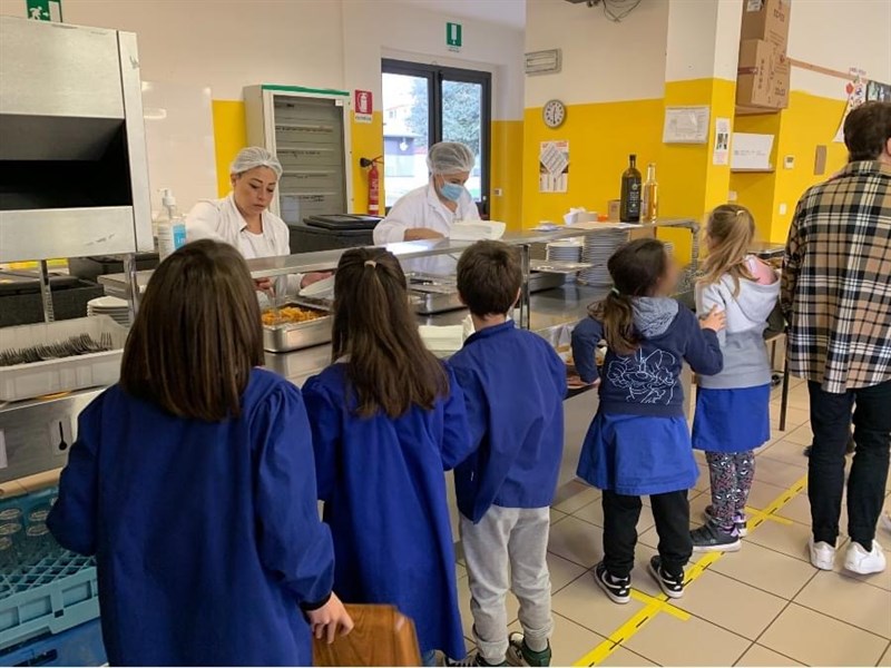 Alcuni scatti realizzati a mensa