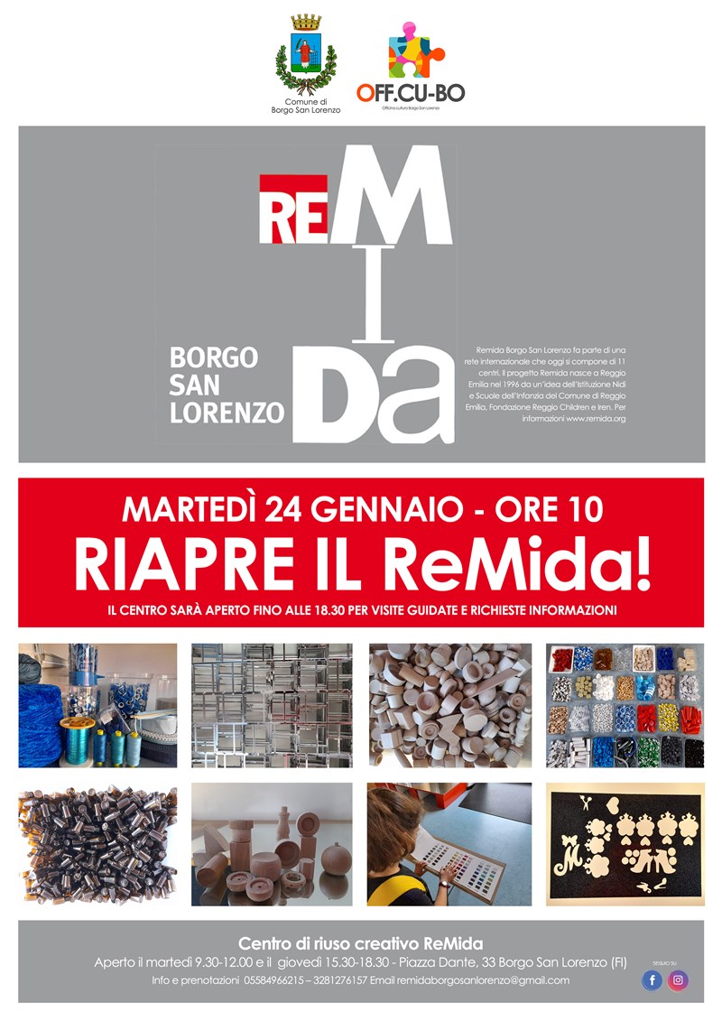 Riapre il Centro ReMida