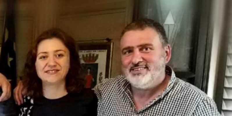 Da sinistra Carlotta Tai e Alessandro Galeotti