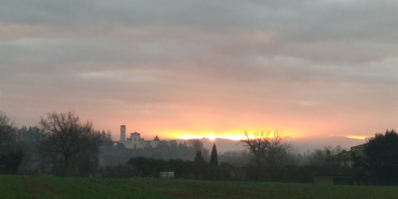 Prima alba del 2023 a Fagna