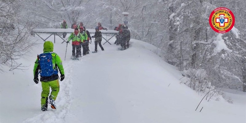 Intervento escursionisti bloccati nella neve - 1
