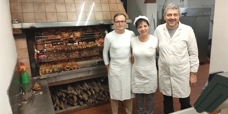 Sandra Bani al centro con Roberto Ulivi e Stefano Baglioni