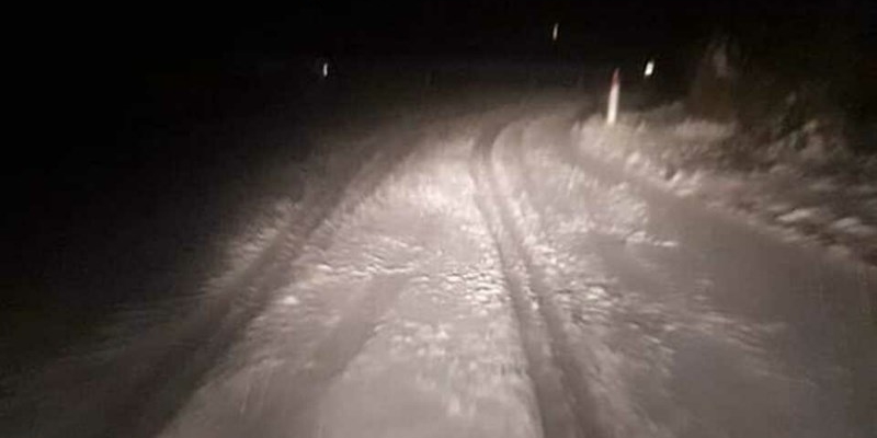 Neve al Passo della Conuma