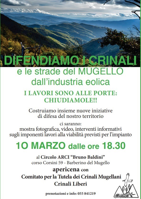 Difendiamo i crinali