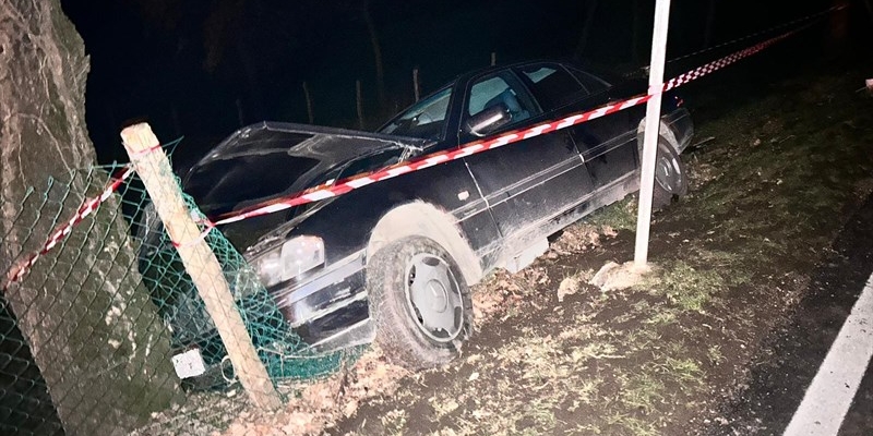 Auto contro albero