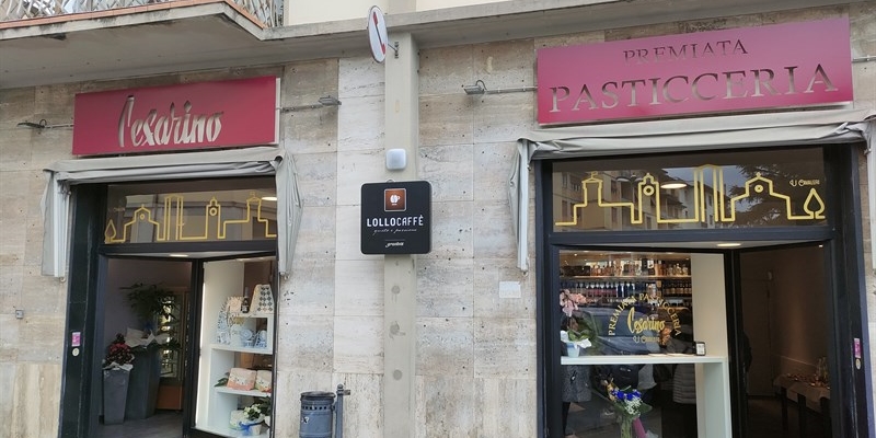 La nuova pasticceria Cesarino