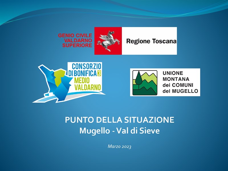 Punto della situazione Mugello Val di Sieve