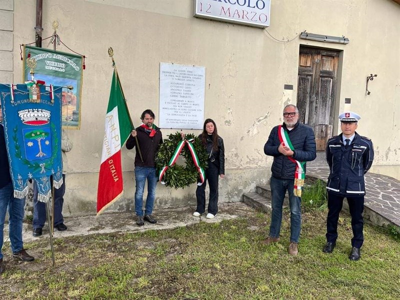 Commemorazione 25 aprile 2023 in Mugello