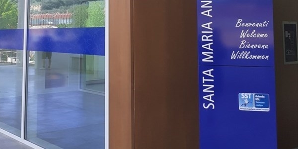 il nuovo ingresso del Santa Maria Annunziata