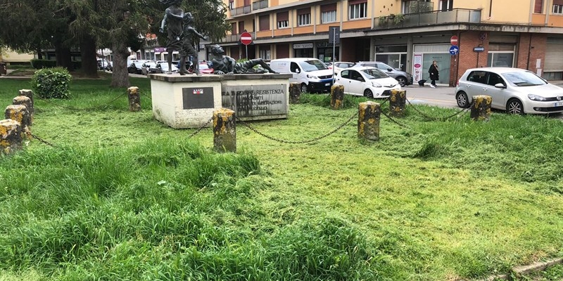 Borgo San Lorenzo il monumeto alla Resistenza