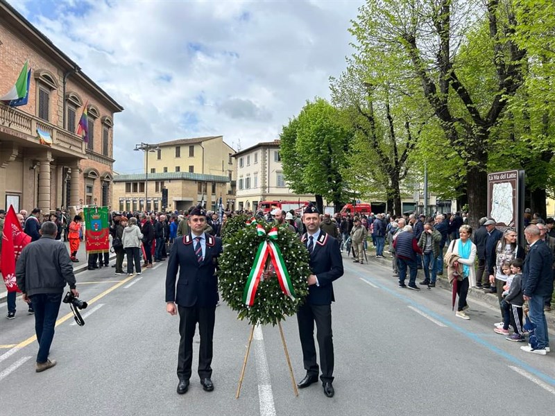 Commemorazione 25 aprile 2023 in Mugello