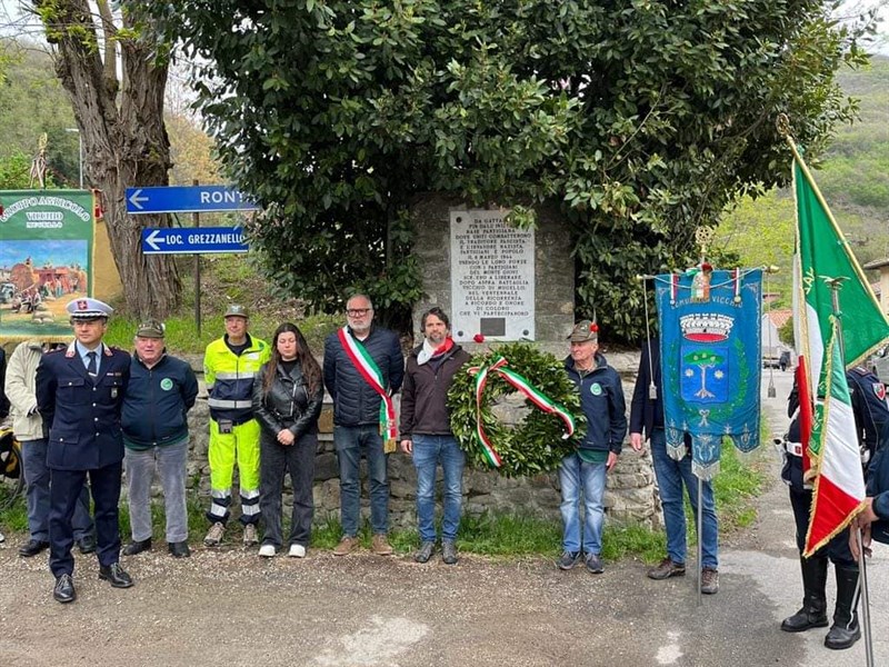 Commemorazione 25 aprile 2023 in Mugello