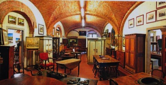 La mostra all’interno dell’Antichità Margheri