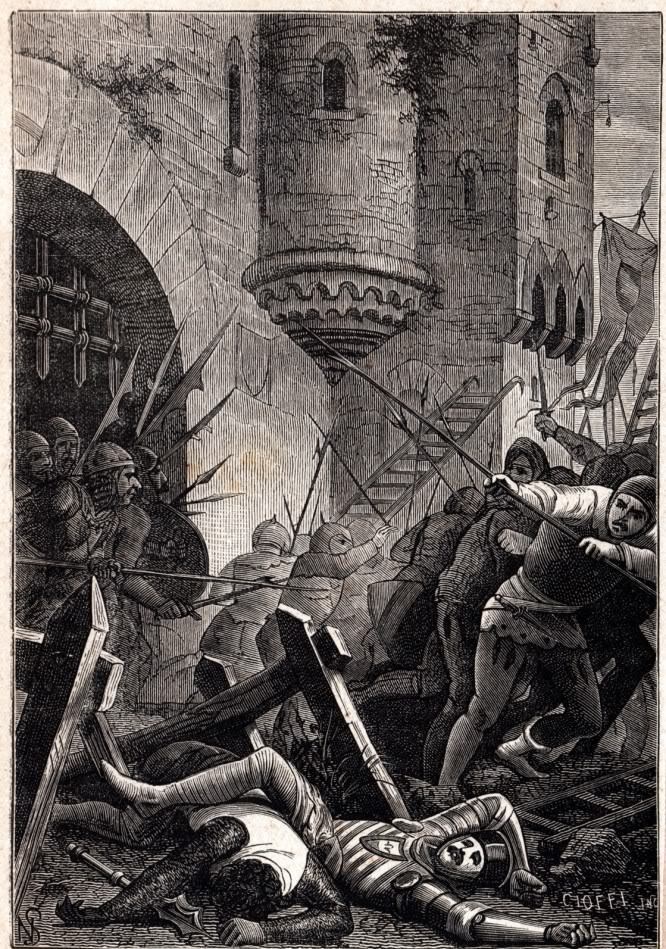 L'assedio di Scarperia in una stampa