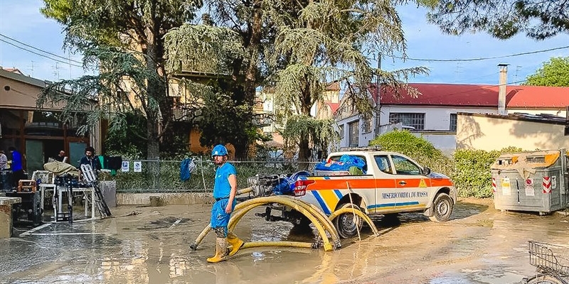 Un intervento in corso