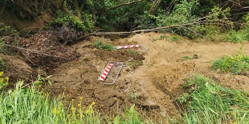 Frane perenni sulla strada panoramica