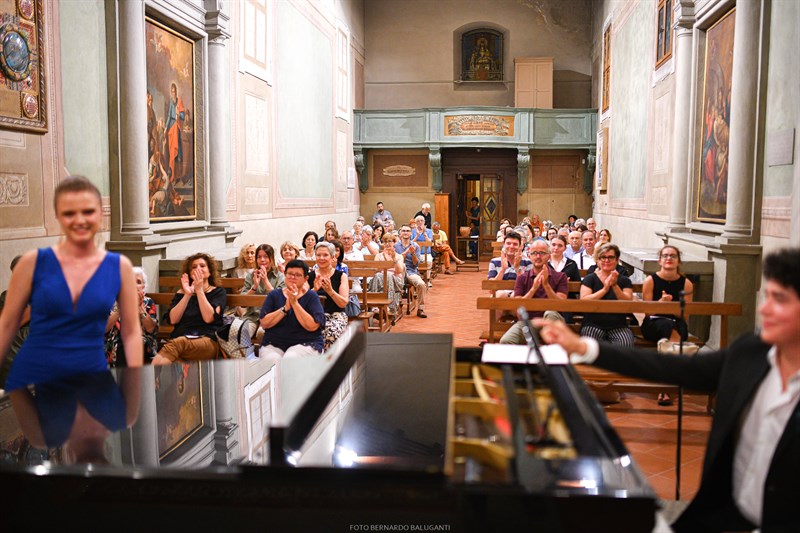 Un momento della serata