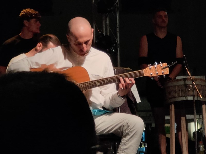 Un momento della serata