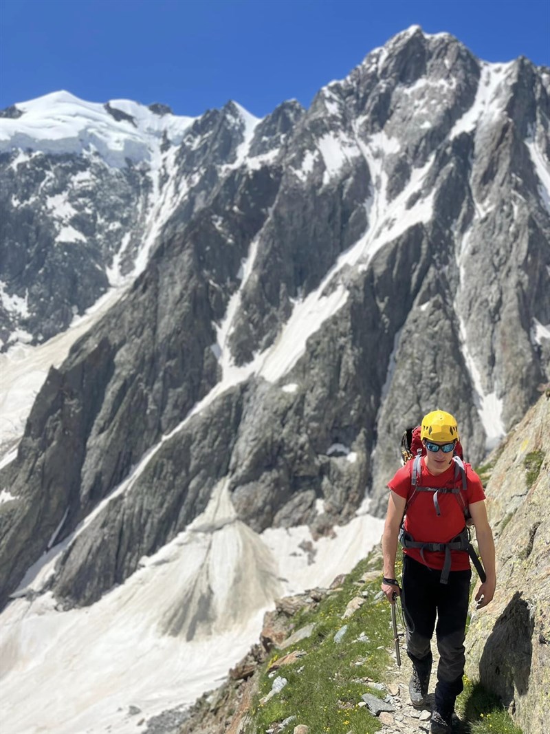 La salita al Monte Bianco