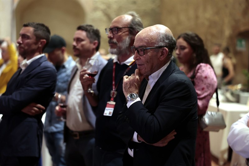 Carmelo Ezpeleta insieme a Guido Meda