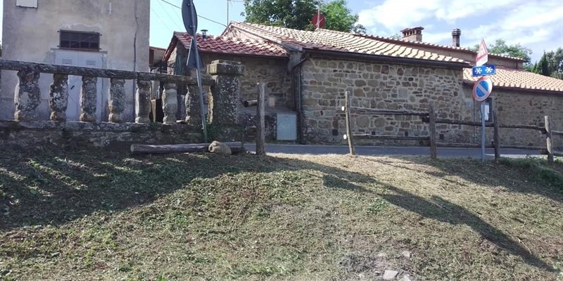 Nuovo accesso al pratone a Bivigliano, ad uso pubblico