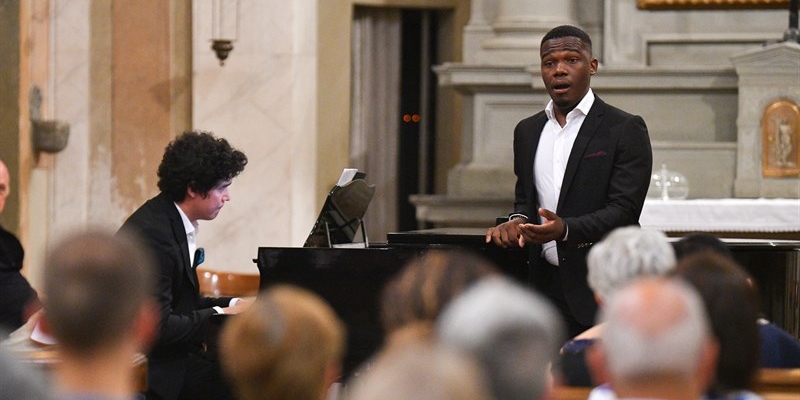 Un momento della serata