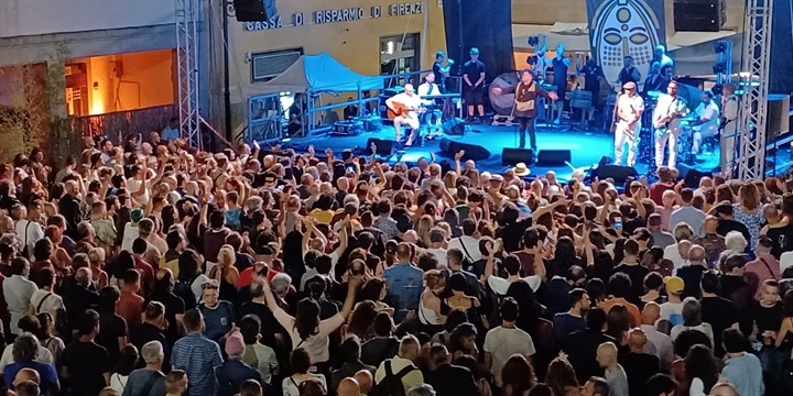 Un momento della serata - il pubblico