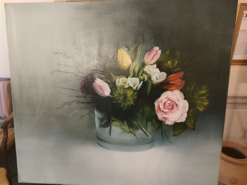 Ancora un bel dipinto, “Mazzo di fiori”