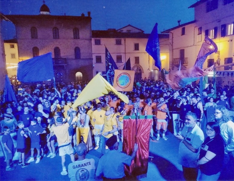 Un particolare di piazza del Popolo 