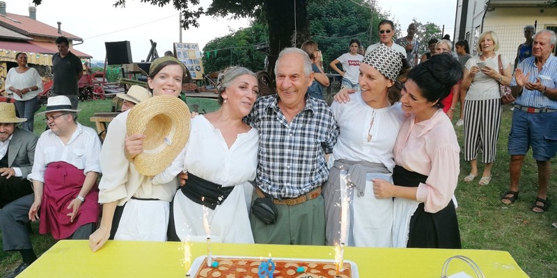 Alcune foto di una festa a Palventa