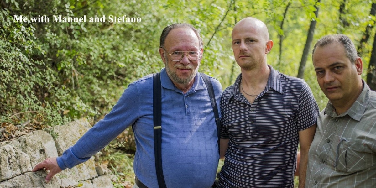 Harry George Junior, assieme ai ricercatori Manuel Gori e Stefano Bettarini