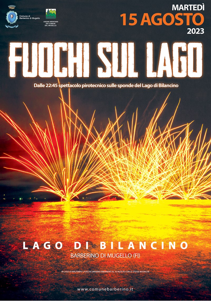 Fuochi sul lago - Locandina