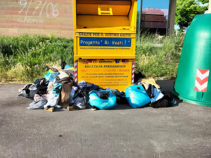 La foto-denuncia di un lettore a Scarperia e San Piero