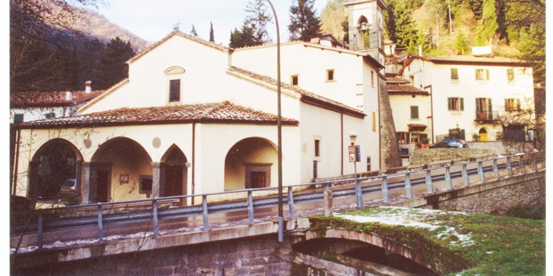 Il Santuario della Madonna dei Tre Fiumi. 