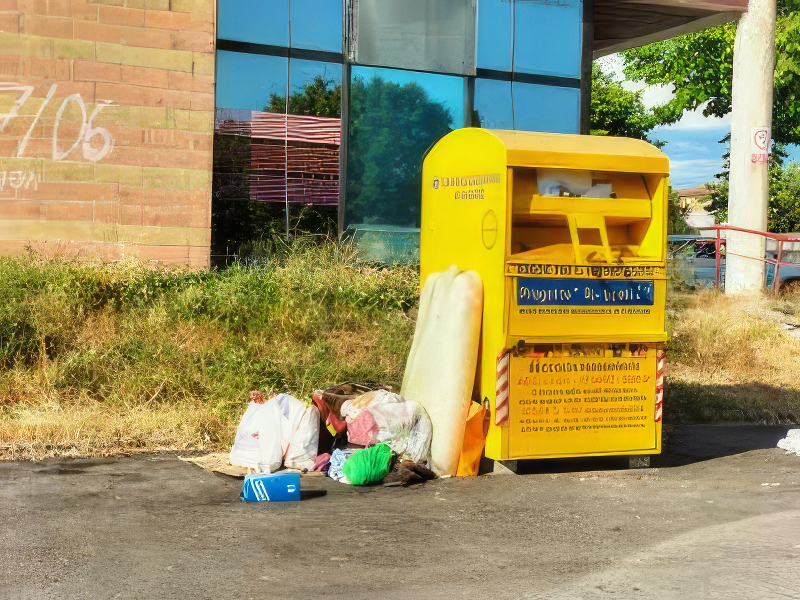 La foto-denuncia di un lettore a Scarperia e San Piero