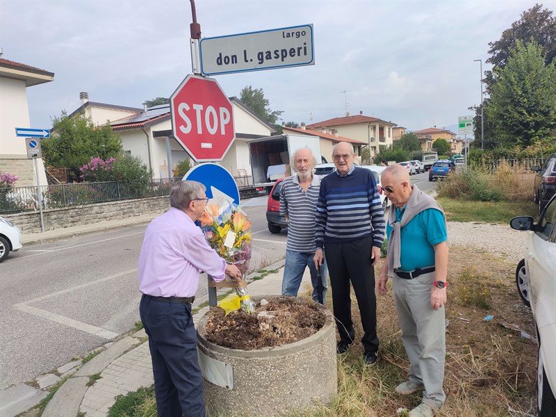 Si ricorda l’eroico don Lorenzo Gasperi   