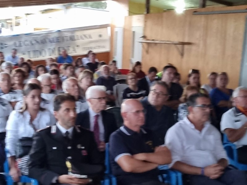 Il numeroso pubblico presente alla presentazione del libro